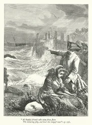 Illustration for Threnodia Augustalis (engraving)