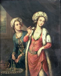 Portrait of a Lady thought to be Lady Mary Wortley Montagu