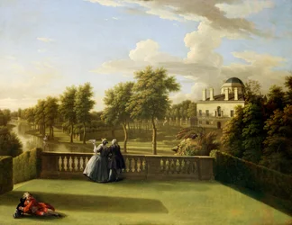 View from the Cascade Terrace, Chiswick