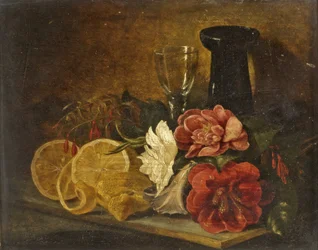 Still Life with Fruit and Flowers