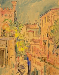 A Canal in Venice