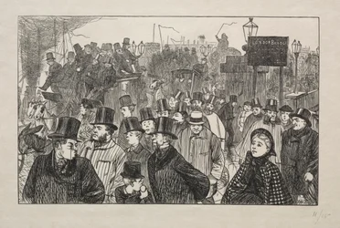 The Living Stream at London Bridge (On the Bridge)