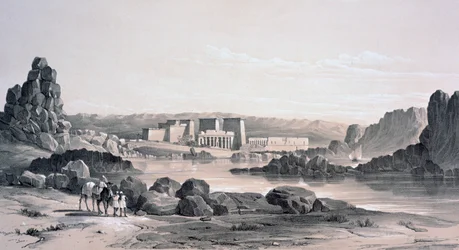Philae, Looking South, Egypt