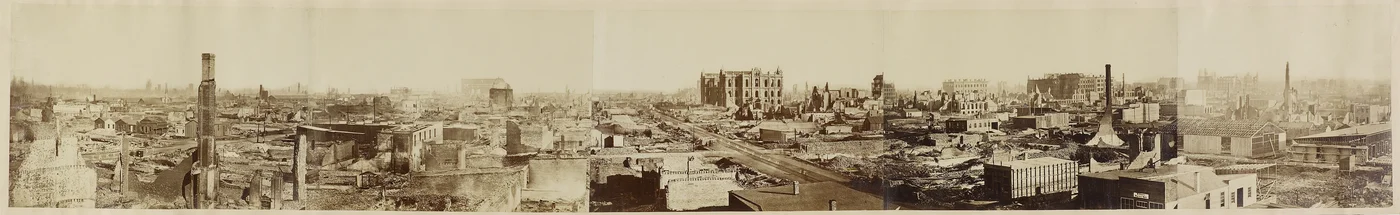 Untitled (Chicago after the Chicago Fire)