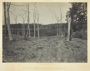 Battle Ground of Resacca, GA, No. 1