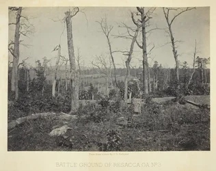 Battle Ground of Resacca, GA, No. 3, 1866