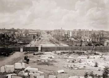 Columbia, South Carolina, USA after 1865 Fire