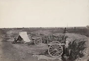 Former Confederate Fortifications in Front of Atlanta