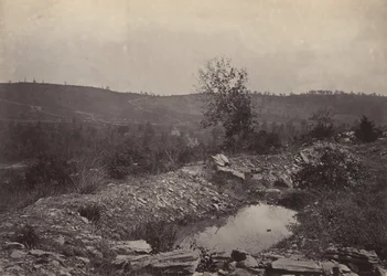 Mission Ridge from Orchard Knob, 1860s
