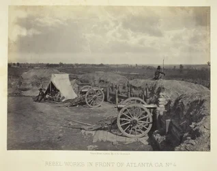 Rebel Works in Front of Atlanta, GA, No. 4