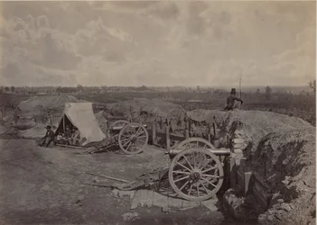 Rebel Works in Front of Atlanta, GA, No. 4