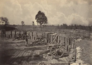 Rebel Works in Front of Atlanta, Georgia No. 2, 1860s