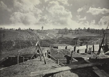 Rebel Works in Front of Atlanta, Georgia, No. 5