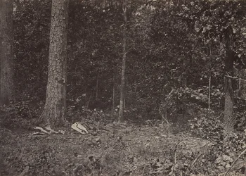Scene of General McPherson