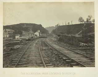 The Allatoona Pass, Looking North, Georgia