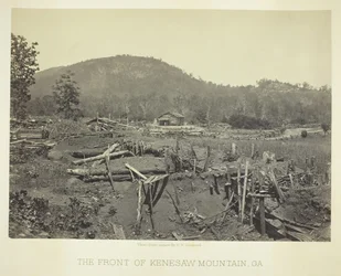 The Front of Kenesaw Mountain, GA