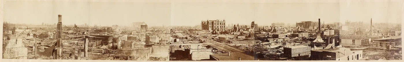 Untitled (Chicago after the Chicago Fire)