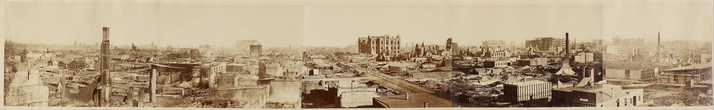 Untitled (Chicago after the Chicago Fire)