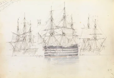 Sail exercise in Malta harbour