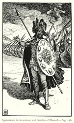 The Iliad: Agamemnon in His Armour and Goddess of Discord