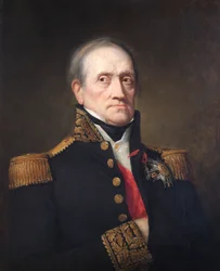 Portrait of Marshal Nicolas Jean de Dieu Soult, Duke of Dalmatia, French soldier, 1840