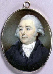Portrait Miniature of John Flaxman, c.1798