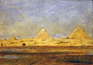 Pyramids and Sphinx of Giza