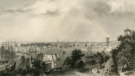 City of New York, from Brooklyn Heights