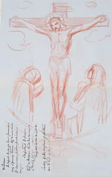 Study of Crucifixion, c.1857