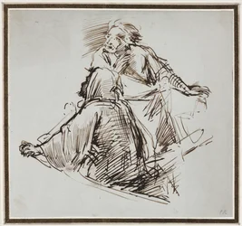Two Male Figures