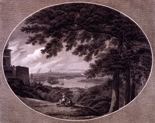 A South View of the Cities of London and Westminster from Denmark Hill, in Camberwell
