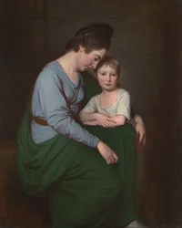 Anne Wilson and Her Daughter, Sybill
