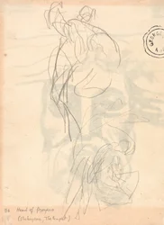 Cloaked Figure Leaping