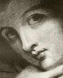 (Detail) of Emma, Lady Hamilton, engraved by John Jones, from 