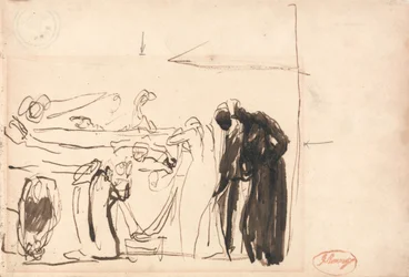 Figures at a Bier