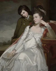 Jane, Duchess of Gordon and Her Son, George