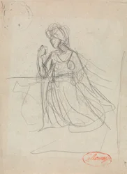 Kneeling Woman