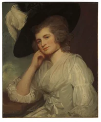Portrait of Lady Laetitia A Court