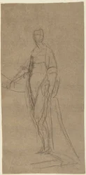 Portrait Study of a Standing Woman
