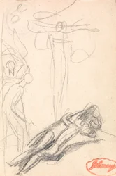 Satan Surprised at the Ear of Eve