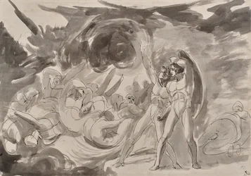 Satan Surveying the Fallen Angels