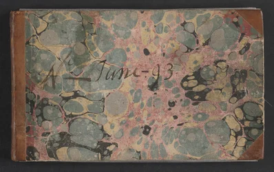 Sketchbook Including Drawings Relating to John Milton