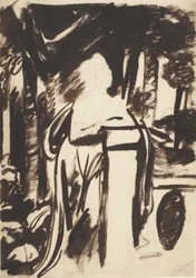 Study for Lady Elizabeth Monson Portrait