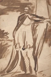 Study for the Portrait of George Spencer, Fourth Duke of Marlborough