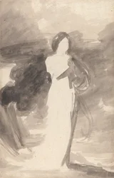 Study of a Lady Standing