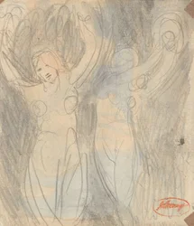 Two Female Figures