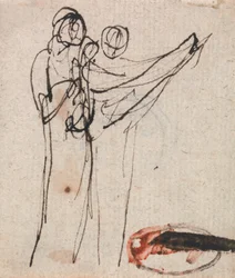 Two Standing Figures