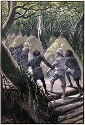 Illustration by George Roux for Jules Verne