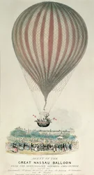 Ascent of the Great Nassau Balloon, Montpellier Gardens, 3rd July 1837