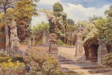 Italian Gardens: A Stairway, Villa Arson